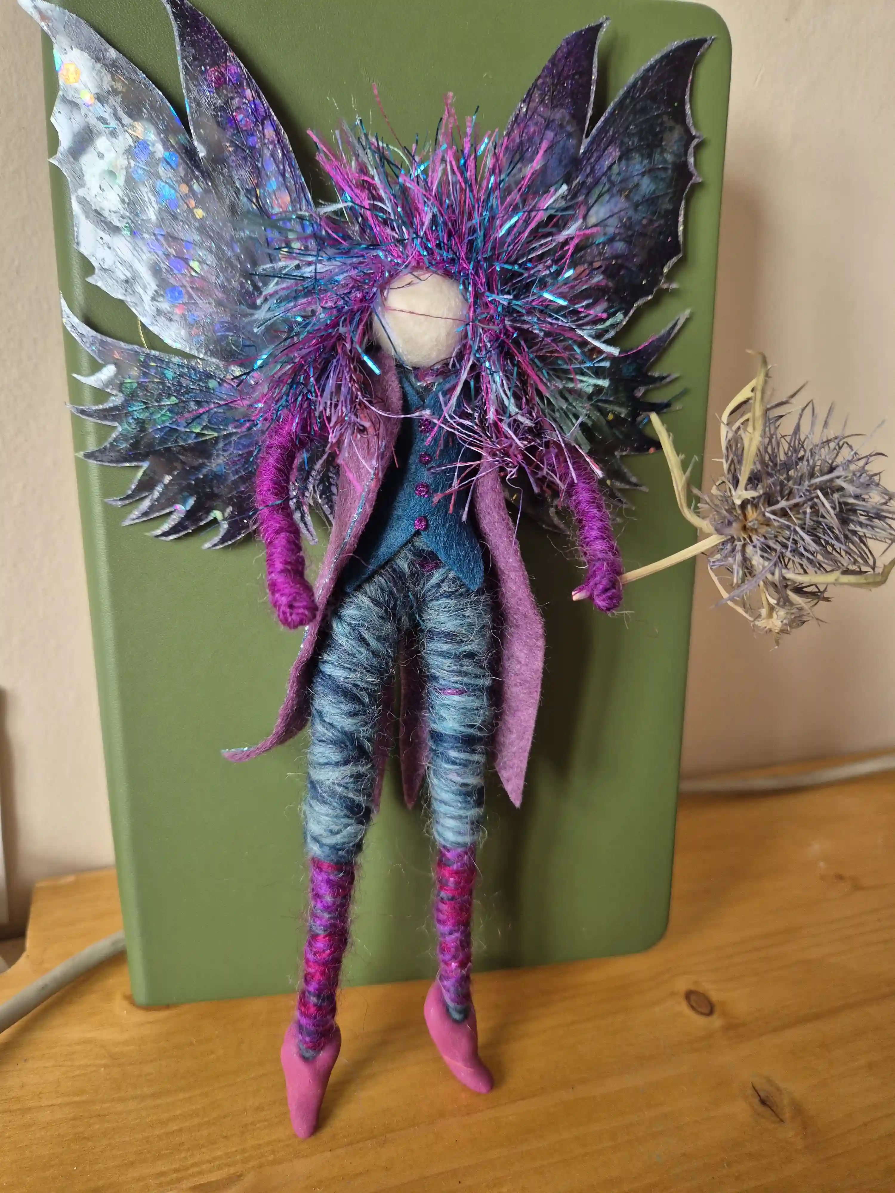 Thorn – Thistle Fae — handmade SeoSonas creation, photograph 2